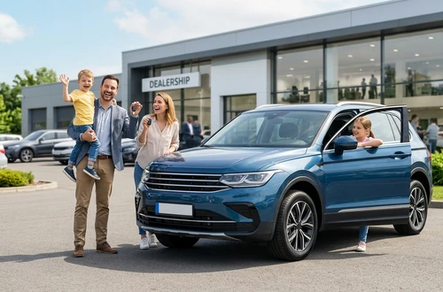 Customer getting answers about their car loan